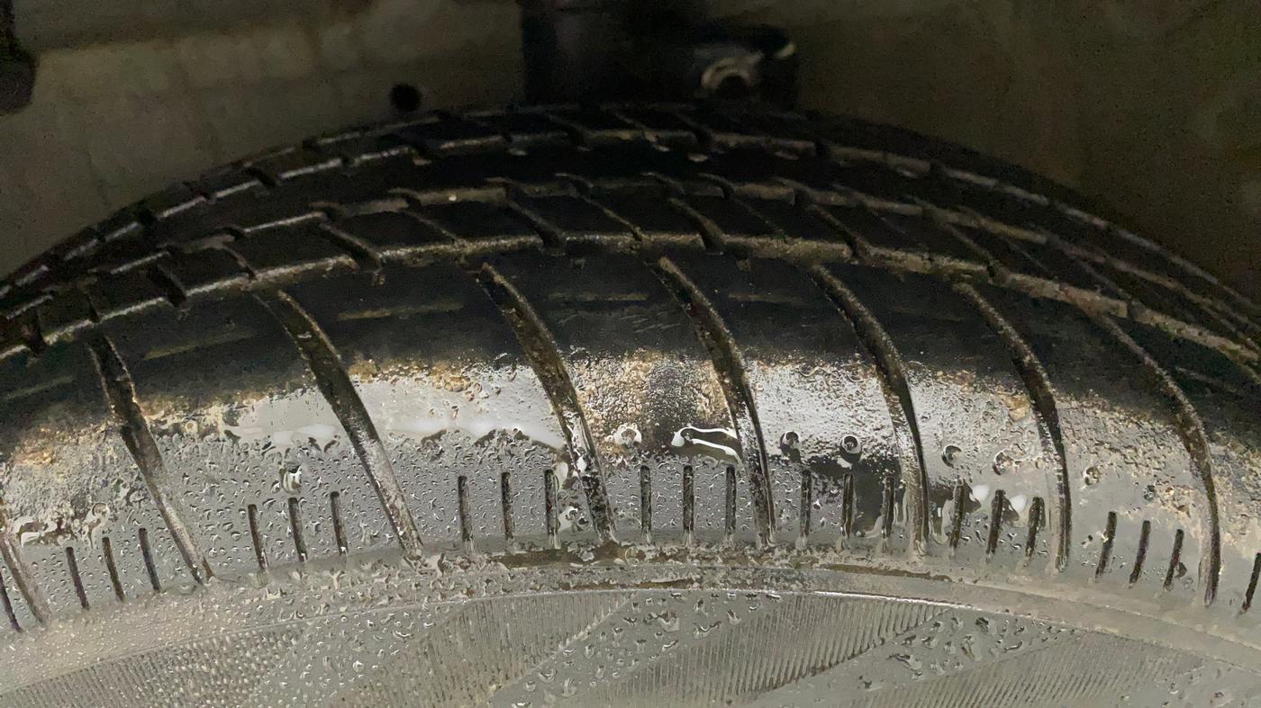 2017 Maruti Celerio X VXI AMT, Petrol, Automatic, 8,046 km, Left Front Tyre Tread