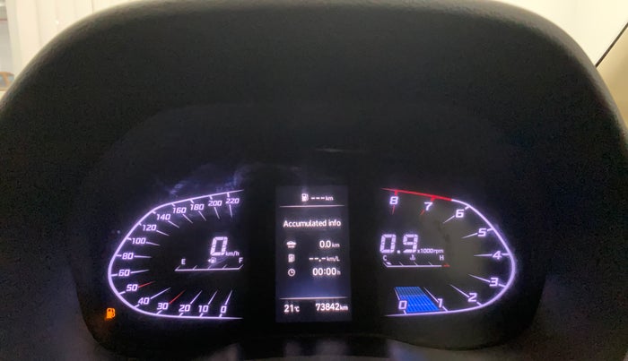 2021 Hyundai Verna SX (O)1.5 VTVT, Petrol, Manual, 73,833 km, Odometer Image