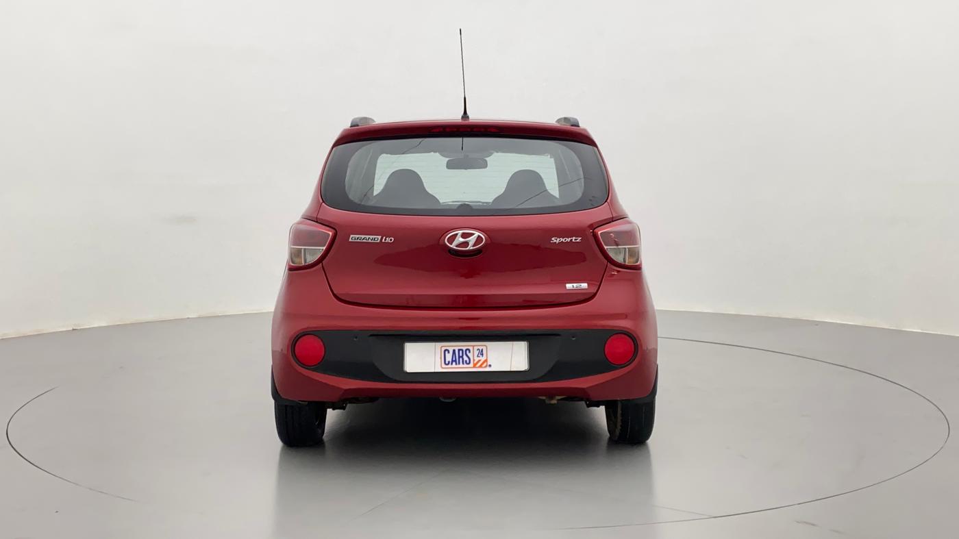 2017 Hyundai Grand i10 SPORTZ 1.2 KAPPA VTVT, Petrol, Manual, 45,451 km, Back/Rear