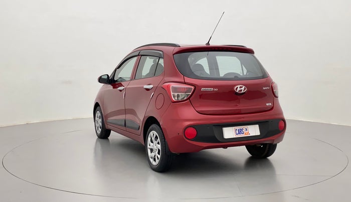 2017 Hyundai Grand i10 SPORTZ 1.2 KAPPA VTVT, Petrol, Manual, 45,451 km, Left Back Diagonal