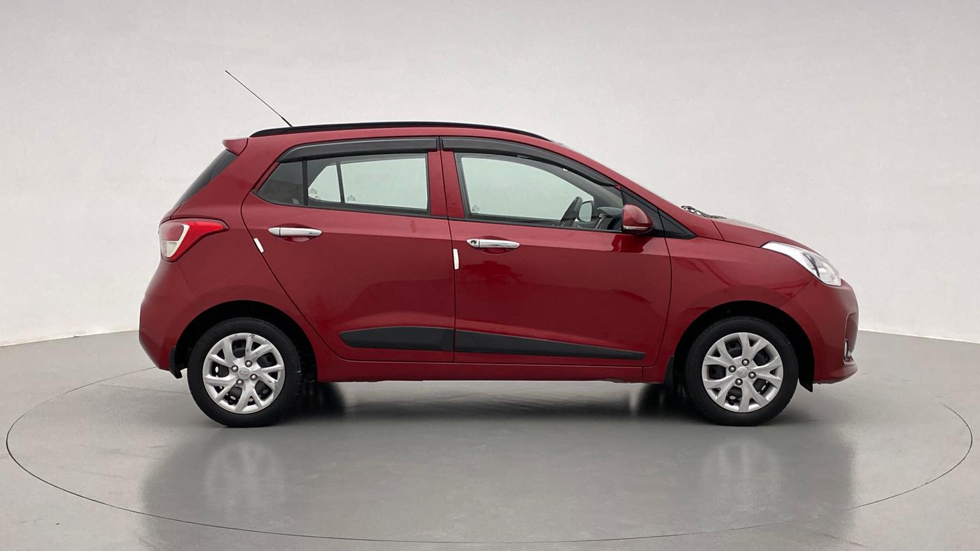 2017 Hyundai Grand i10 SPORTZ 1.2 KAPPA VTVT, Petrol, Manual, 45,451 km, Right Side View