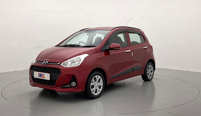 2017 Hyundai Grand i10 SPORTZ 1.2 KAPPA VTVT, Petrol, Manual, 45,451 km, Left Front Diagonal