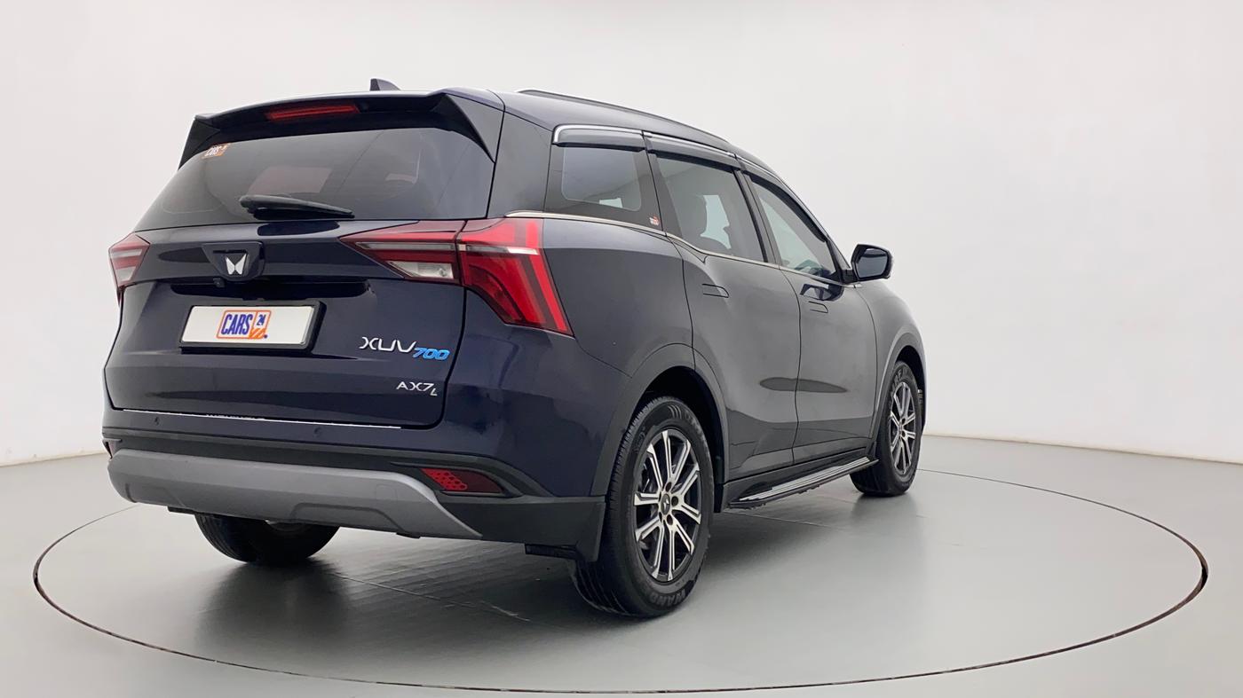 2022 Mahindra XUV700 AX 7 LUXURY D AWD AT 7 STR, Diesel, Automatic, 39,080 km, Right Back Diagonal