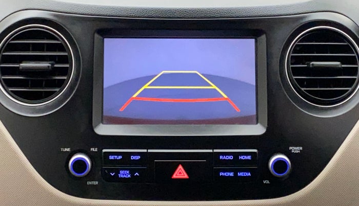 2017 Hyundai Grand i10 SPORTZ AT 1.2 KAPPA VTVT, Petrol, Automatic, 47,224 km, Parking Camera