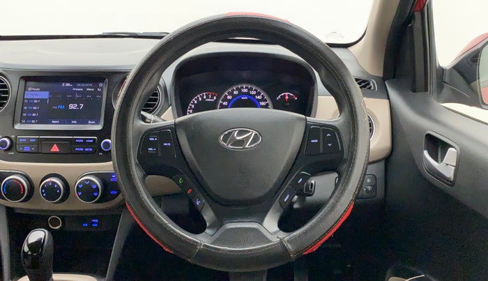 2017 Hyundai Grand i10 SPORTZ AT 1.2 KAPPA VTVT, Petrol, Automatic, 47,224 km, Steering Wheel Close Up