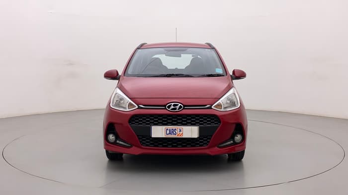 2017 Hyundai Grand i10 SPORTZ AT 1.2 KAPPA VTVT, Petrol, Automatic, 47,224 km, Front