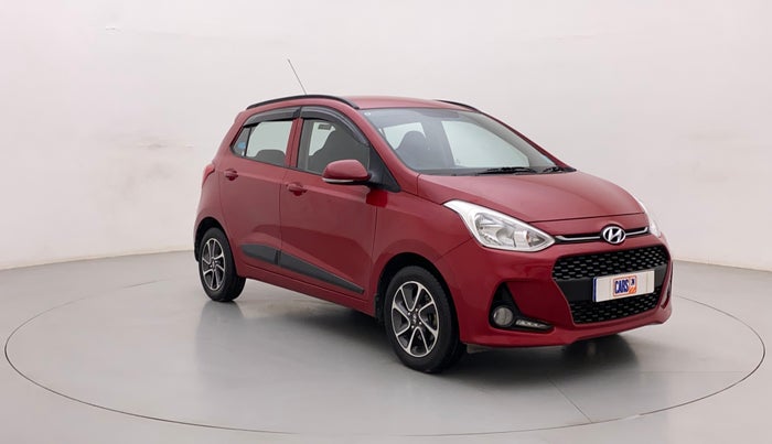 2017 Hyundai Grand i10 SPORTZ AT 1.2 KAPPA VTVT, Petrol, Automatic, 47,224 km, Right Front Diagonal