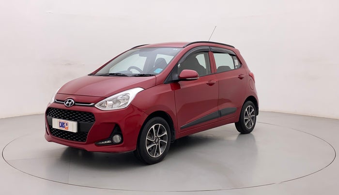 2017 Hyundai Grand i10 SPORTZ AT 1.2 KAPPA VTVT, Petrol, Automatic, 47,224 km, Left Front Diagonal
