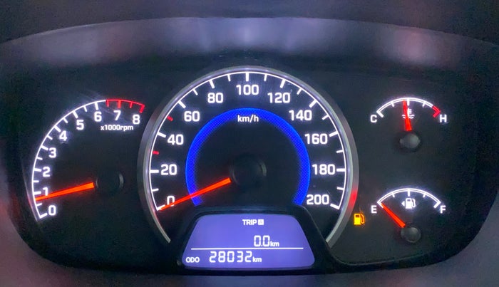 2018 Hyundai Grand i10 SPORTZ (O) 1.2 KAPPA VTVT, Petrol, Manual, 28,031 km, Odometer Image