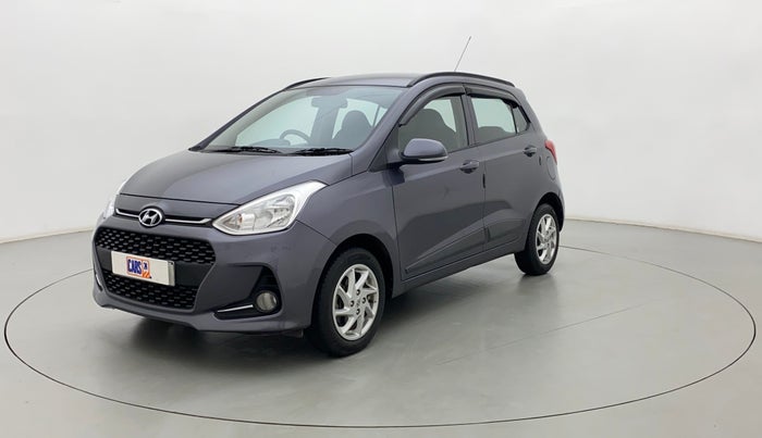 2018 Hyundai Grand i10 SPORTZ (O) 1.2 KAPPA VTVT, Petrol, Manual, 28,031 km, Left Front Diagonal