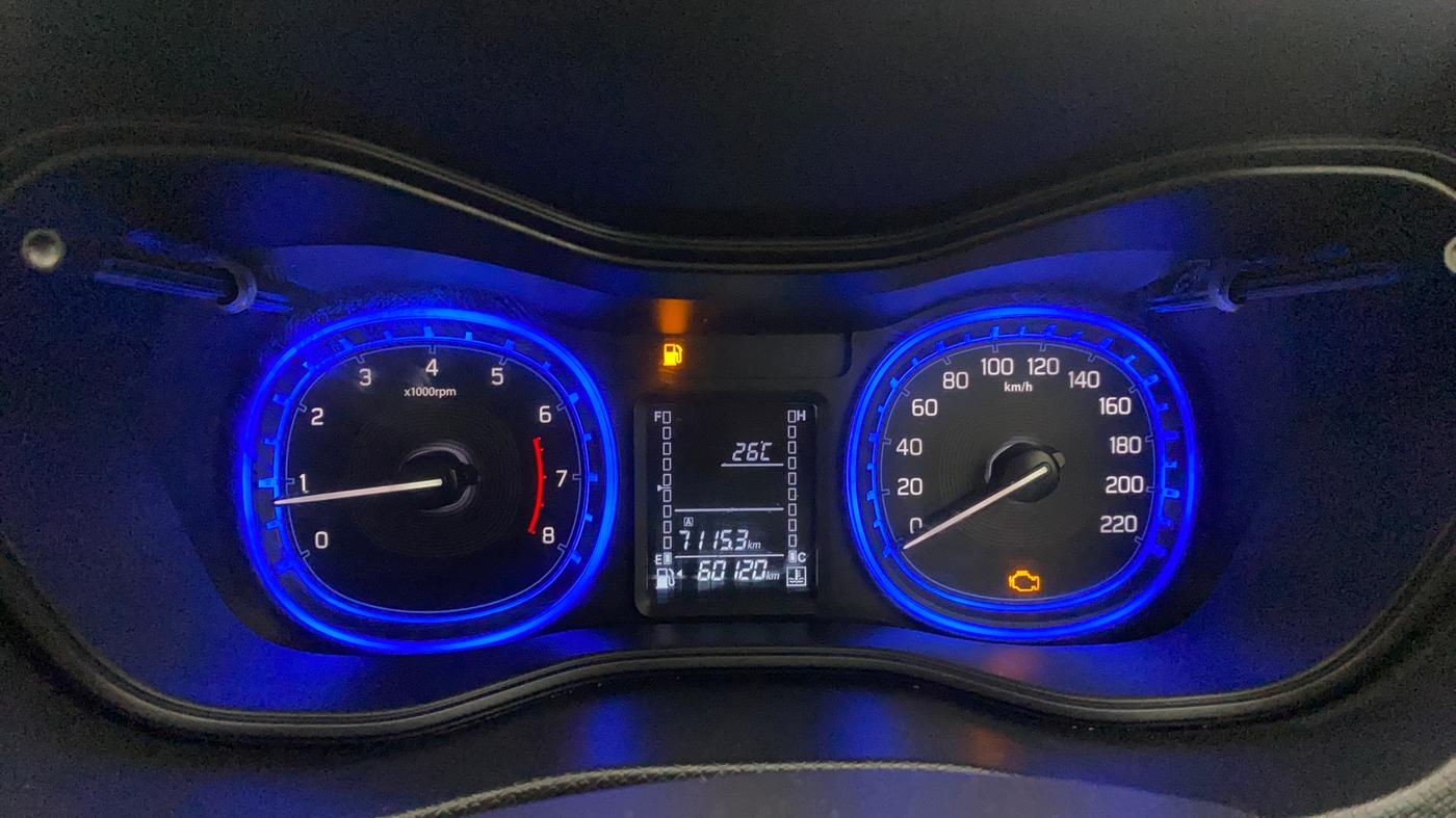 2021 Maruti Vitara Brezza ZXI, CNG, Manual, 60,120 km, Odometer Image