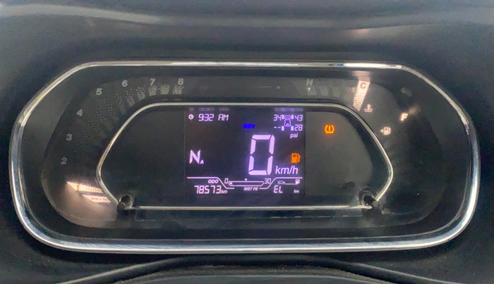 2020 Tata NEXON XZA PLUS SUNROOF PETROL, Petrol, Automatic, 78,536 km, Odometer Image