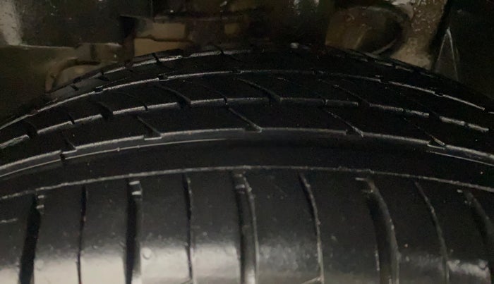 2020 Tata NEXON XZA PLUS SUNROOF PETROL, Petrol, Automatic, 78,536 km, Left Front Tyre Tread