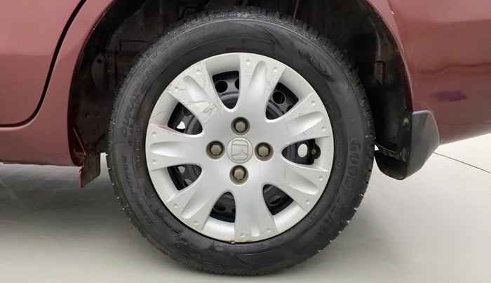 2013 Honda Amaze 1.2 SMT I VTEC, Petrol, Manual, 51,059 km, Left Rear Wheel