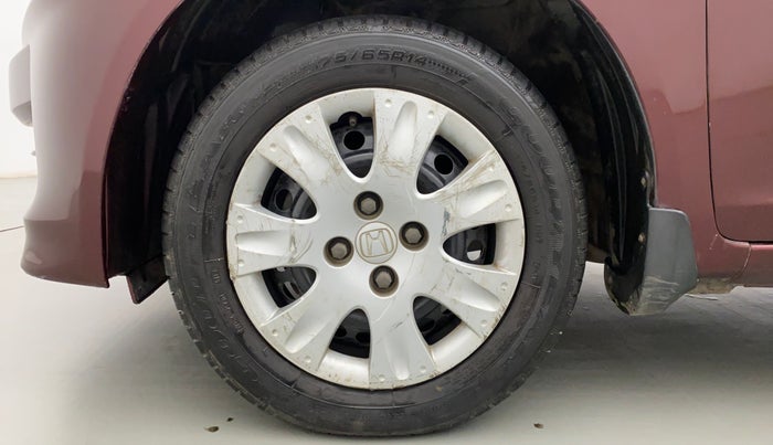 2013 Honda Amaze 1.2 SMT I VTEC, Petrol, Manual, 51,059 km, Left Front Wheel
