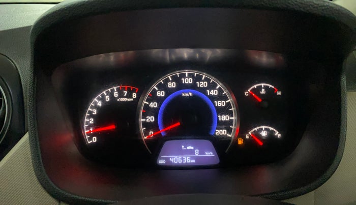 2016 Hyundai Grand i10 SPORTZ 1.2 KAPPA VTVT, Petrol, Manual, 40,629 km, Odometer Image