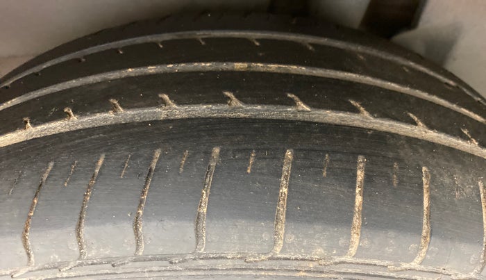 2017 Maruti Dzire ZXI Plus AMT, Petrol, Automatic, 41,489 km, Left Rear Tyre Tread