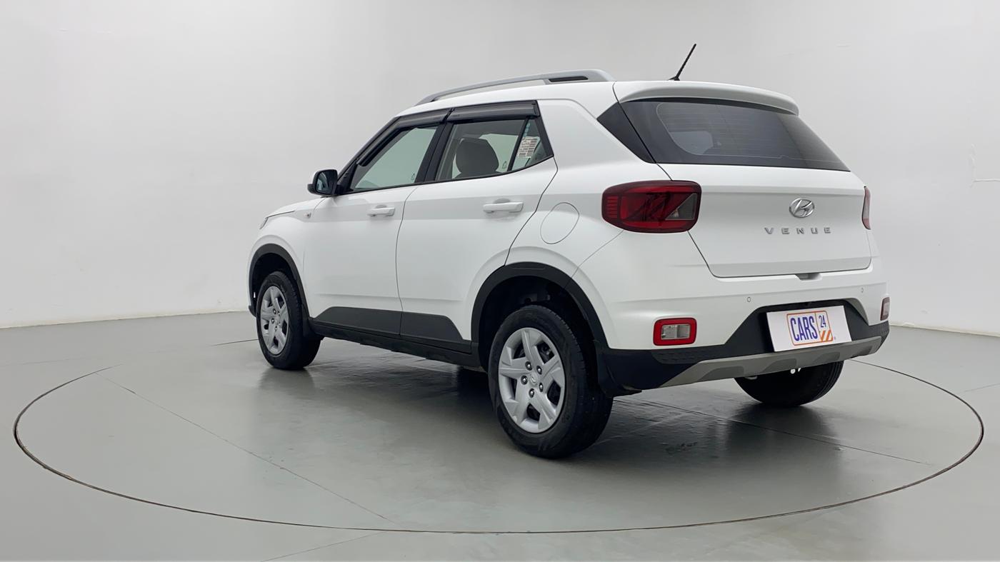 2021 Hyundai VENUE S MT 1.2 KAPPA, Petrol, Manual, 5,815 km, Left Back Diagonal (45- Degree) View