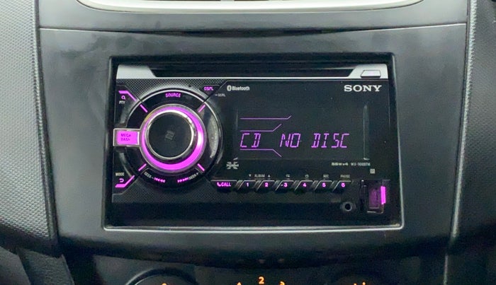 2017 Maruti Swift LXI (O), CNG, Manual, 42,741 km, Infotainment System