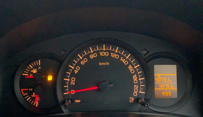 2017 Maruti Swift LXI (O), CNG, Manual, 42,741 km, Odometer Image