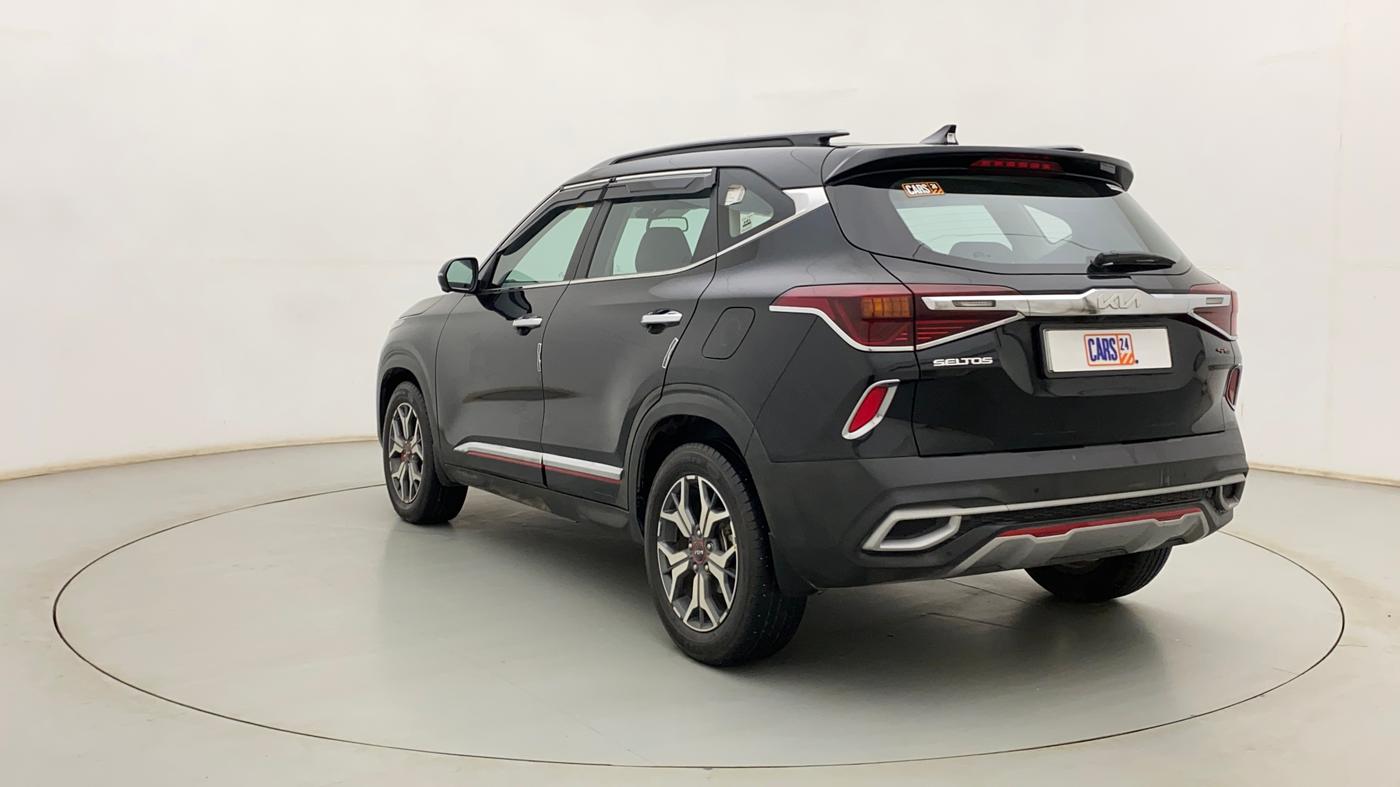 2022 KIA SELTOS GTX PLUS 1.5 DIESEL AT, CNG, Automatic, 21,050 km, Left Back Diagonal