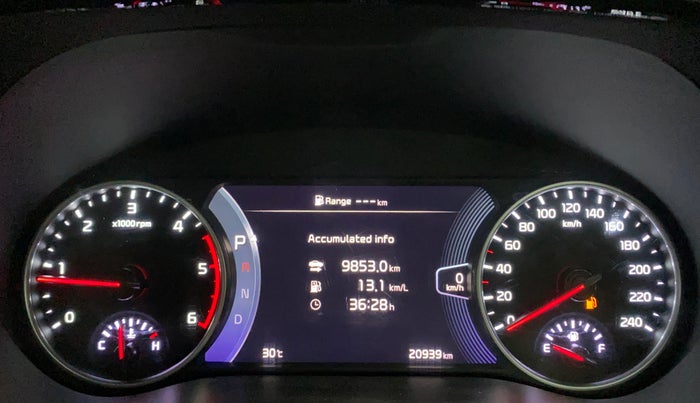 2022 KIA SELTOS GTX PLUS 1.5 DIESEL AT, Diesel, Automatic, 21,050 km, Odometer Image
