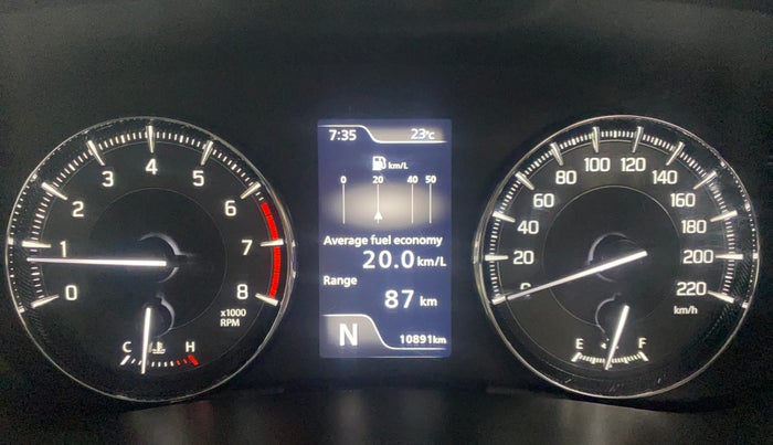 2023 Maruti Baleno ZETA 1.2 AGS, Petrol, Automatic, 10,847 km, Odometer Image