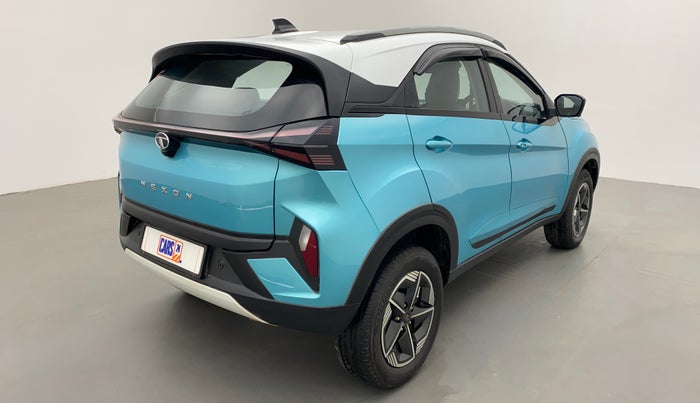 2023 Tata NEXON CREATIVE PLUS S 1.2 REVOTRON 6 AMT DT, Petrol, Automatic, 14,303 km, Right Back Diagonal