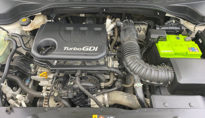 2020 KIA SONET HTK PLUS 1.0 DCT, Petrol, Automatic, 38,074 km, Engine View