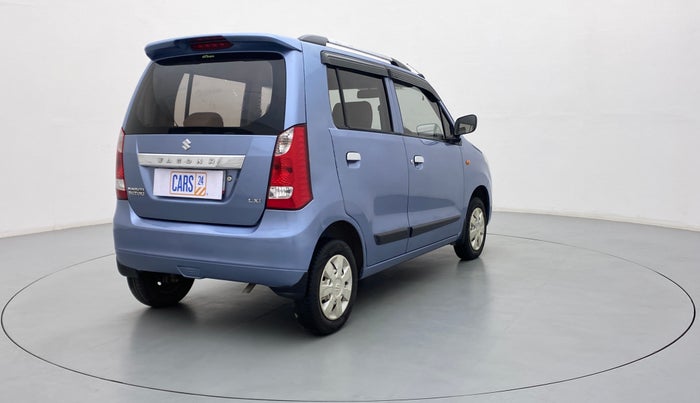 2012 Maruti Wagon R 1.0 LXI CNG, CNG, Manual, 43,937 km, Right Back Diagonal