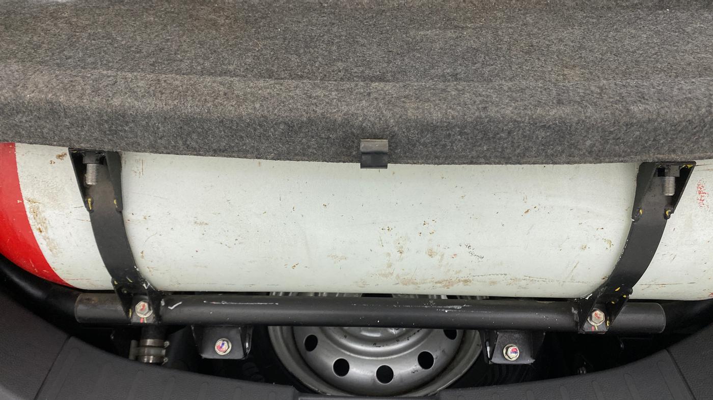 2012 Maruti Wagon R 1.0 LXI CNG, CNG, Manual, 43,937 km, Boot Inside