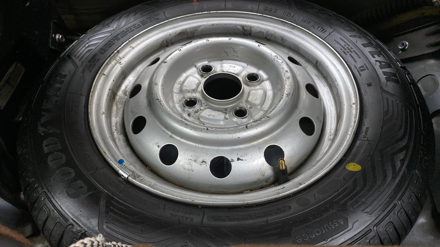 2012 Maruti Wagon R 1.0 LXI CNG, CNG, Manual, 43,937 km, Spare Tyre