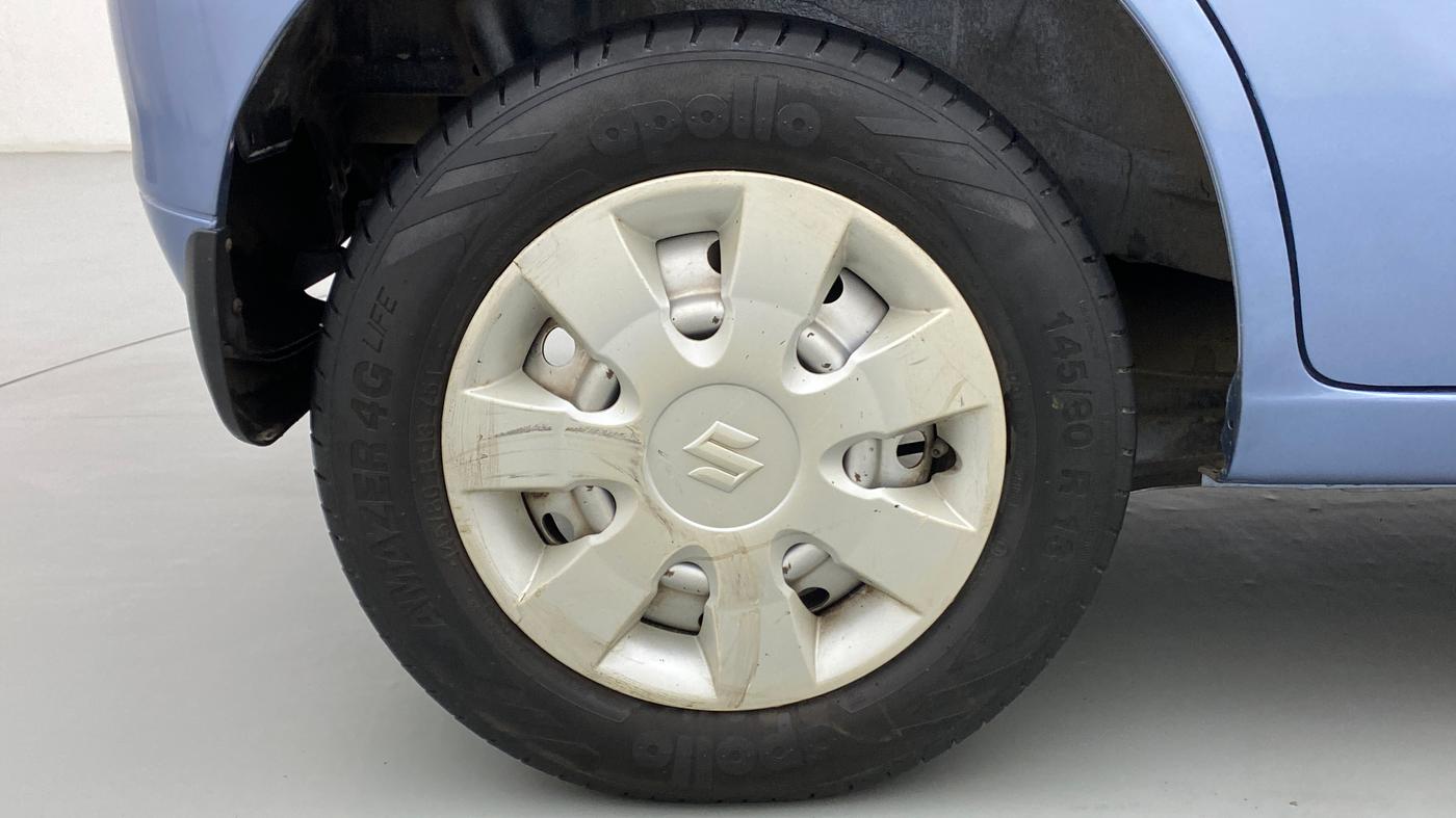 2012 Maruti Wagon R 1.0 LXI CNG, CNG, Manual, 43,937 km, Right Rear Wheel