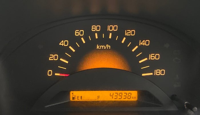 2012 Maruti Wagon R 1.0 LXI CNG, CNG, Manual, 43,937 km, Odometer Image