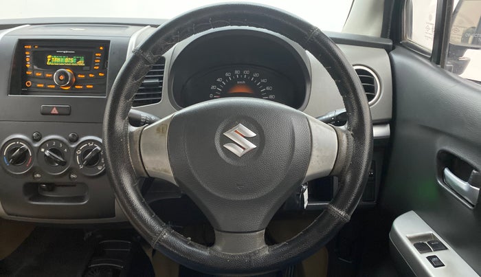 2012 Maruti Wagon R 1.0 LXI CNG, CNG, Manual, 43,937 km, Steering Wheel Close Up