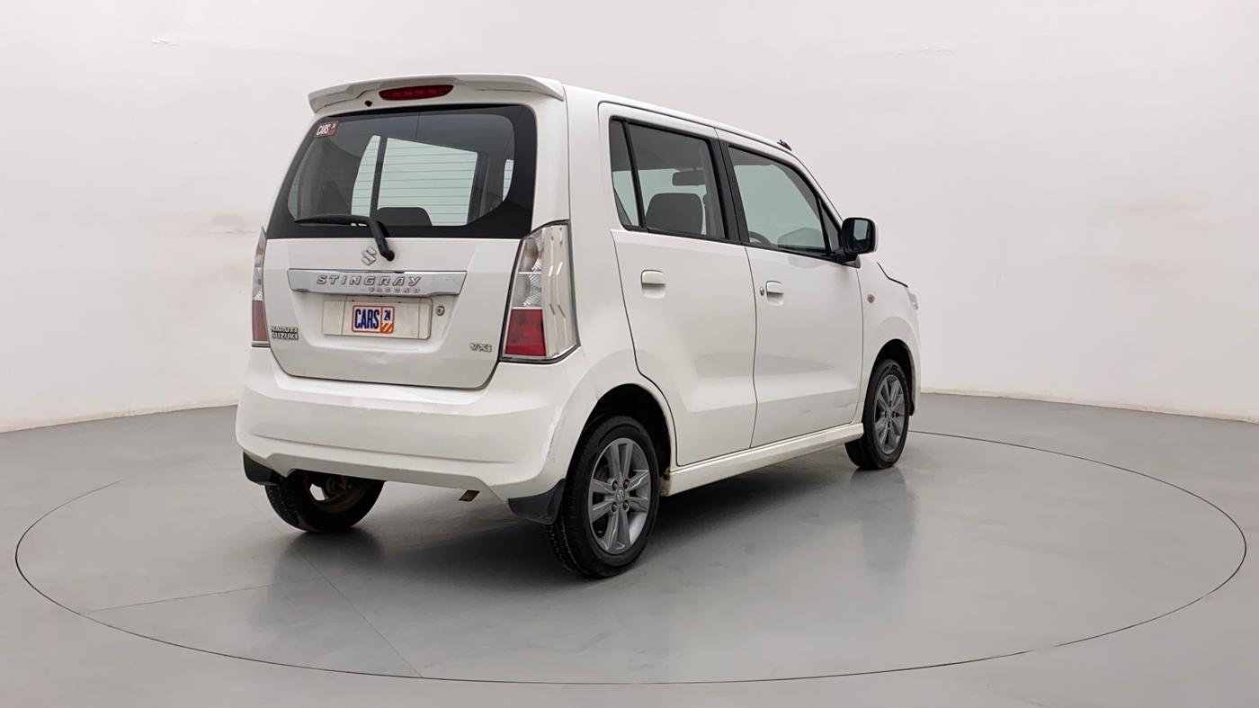 2013 Maruti Wagon R Stingray VXI, Petrol, Manual, 72,777 km, Right Back Diagonal