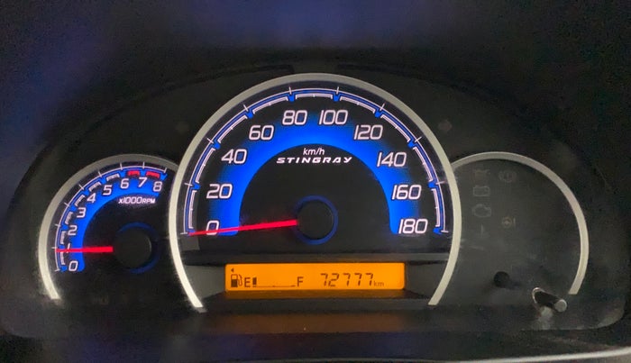 2013 Maruti Wagon R Stingray VXI, Petrol, Manual, 72,777 km, Odometer Image