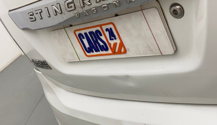 2013 Maruti Wagon R Stingray VXI, Petrol, Manual, 72,777 km, Dicky (Boot door) - Slightly dented
