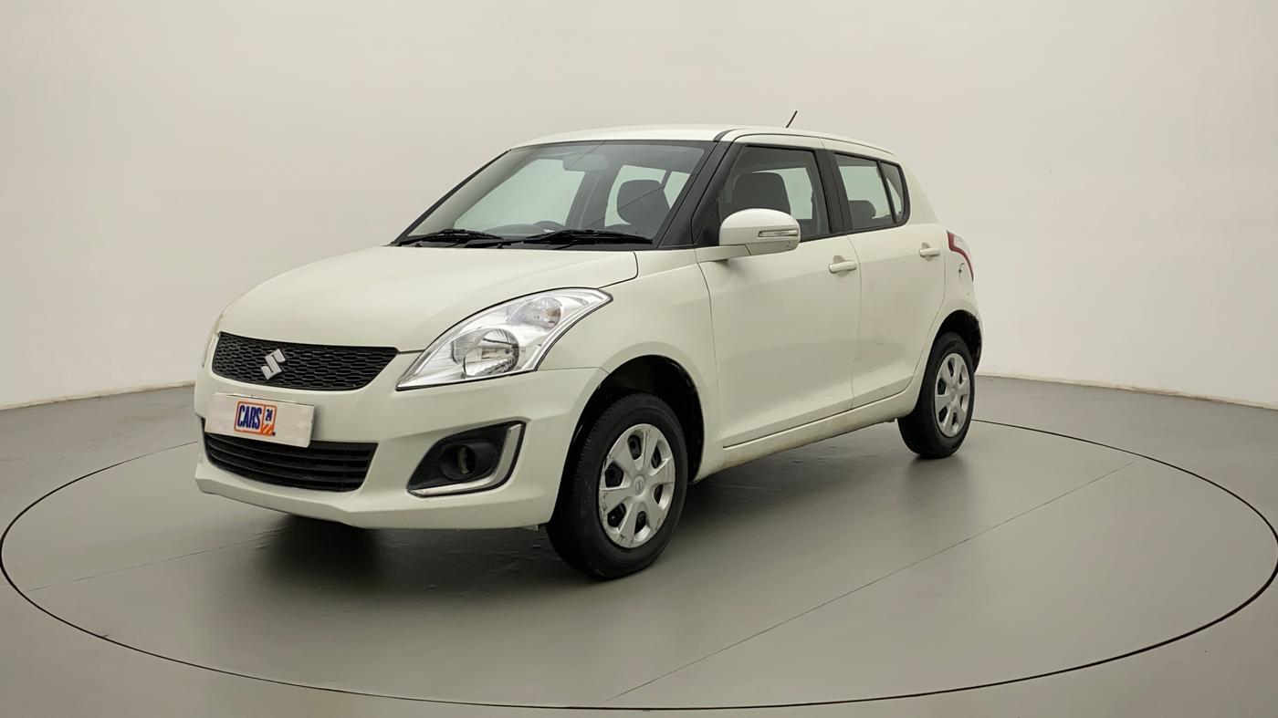 2017 Maruti Swift VXI O, Petrol, Manual, 97,031 km, Left Front Diagonal