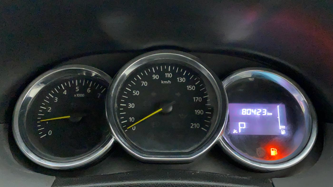 2017 Renault Duster RXS CVT, Petrol, Automatic, 80,423 km, Odometer Image