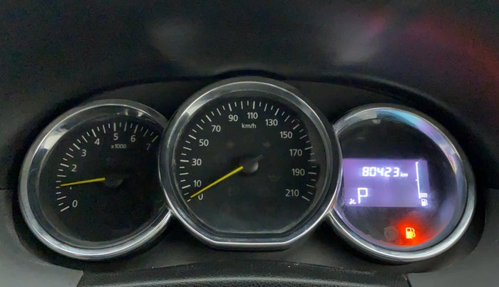2017 Renault Duster RXS CVT, Petrol, Automatic, 80,423 km, Odometer Image