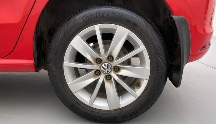 2017 Volkswagen Polo HIGHLINE1.2L PETROL, Petrol, Manual, 44,066 km, Left Rear Wheel