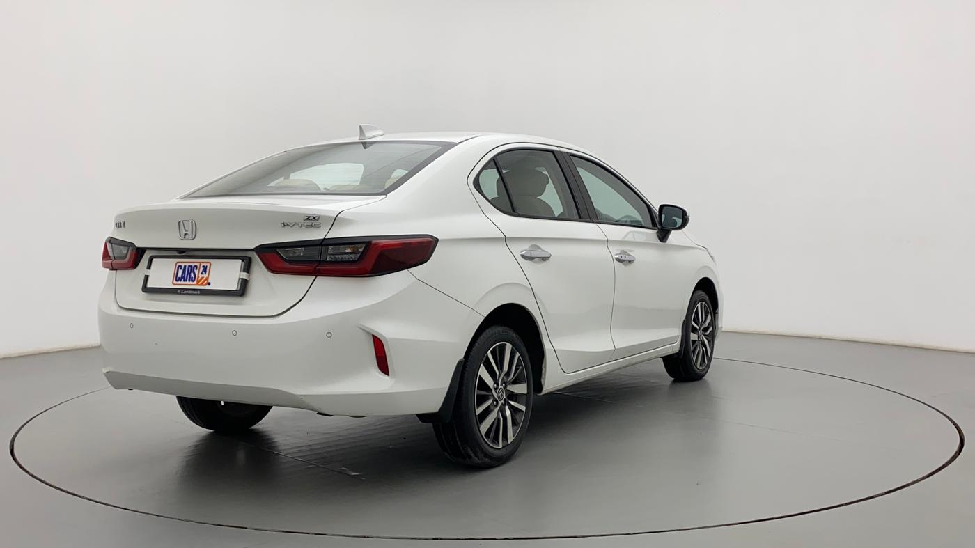 2021 Honda City 1.5L I-VTEC ZX CVT, Petrol, Automatic, 17,919 km, Right Back Diagonal