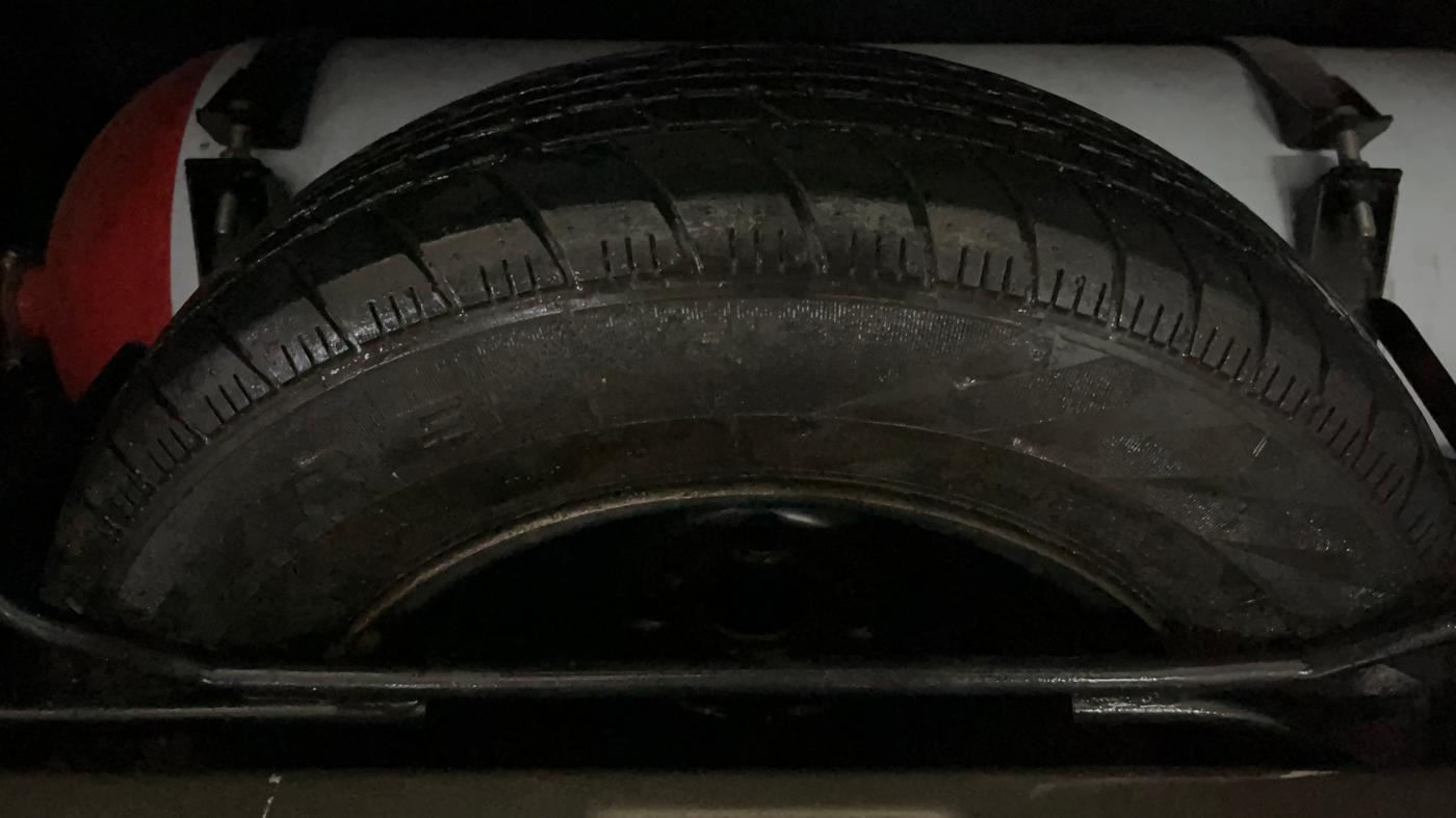 2019 Maruti New Wagon-R LXI CNG 1.0, CNG, Manual, 87,896 km, Spare Tyre