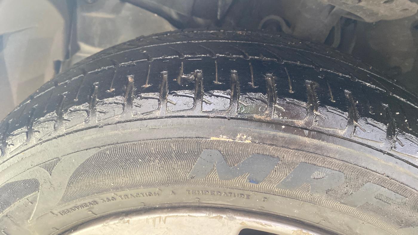 2019 Honda Jazz 1.2L I-VTEC VX CVT, Petrol, Automatic, 20,206 km, Left Front Tyre Tread