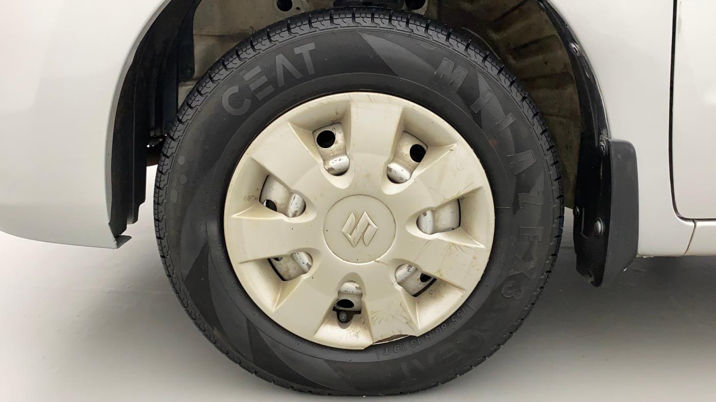 2013 Maruti Wagon R 1.0 LXI CNG, CNG, Manual, 1,15,002 km, Left Front Wheel