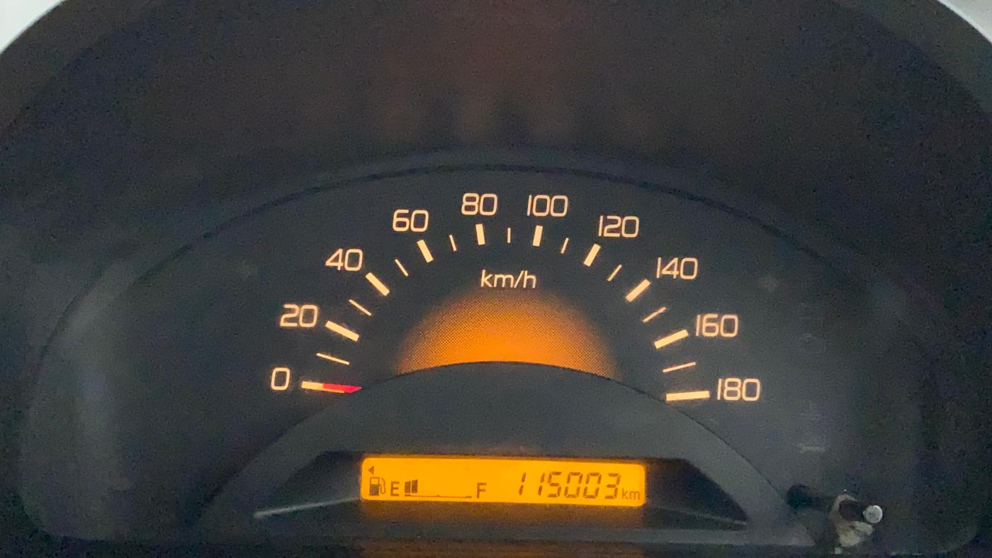 2013 Maruti Wagon R 1.0 LXI CNG, CNG, Manual, 1,15,002 km, Odometer Image