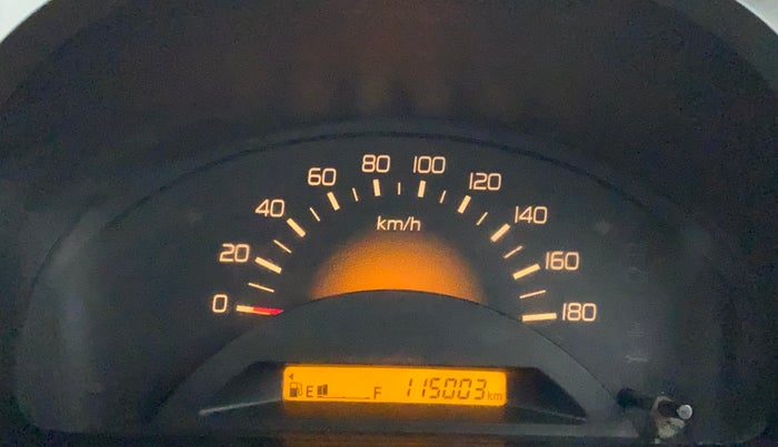 2013 Maruti Wagon R 1.0 LXI CNG, CNG, Manual, 1,15,002 km, Odometer Image