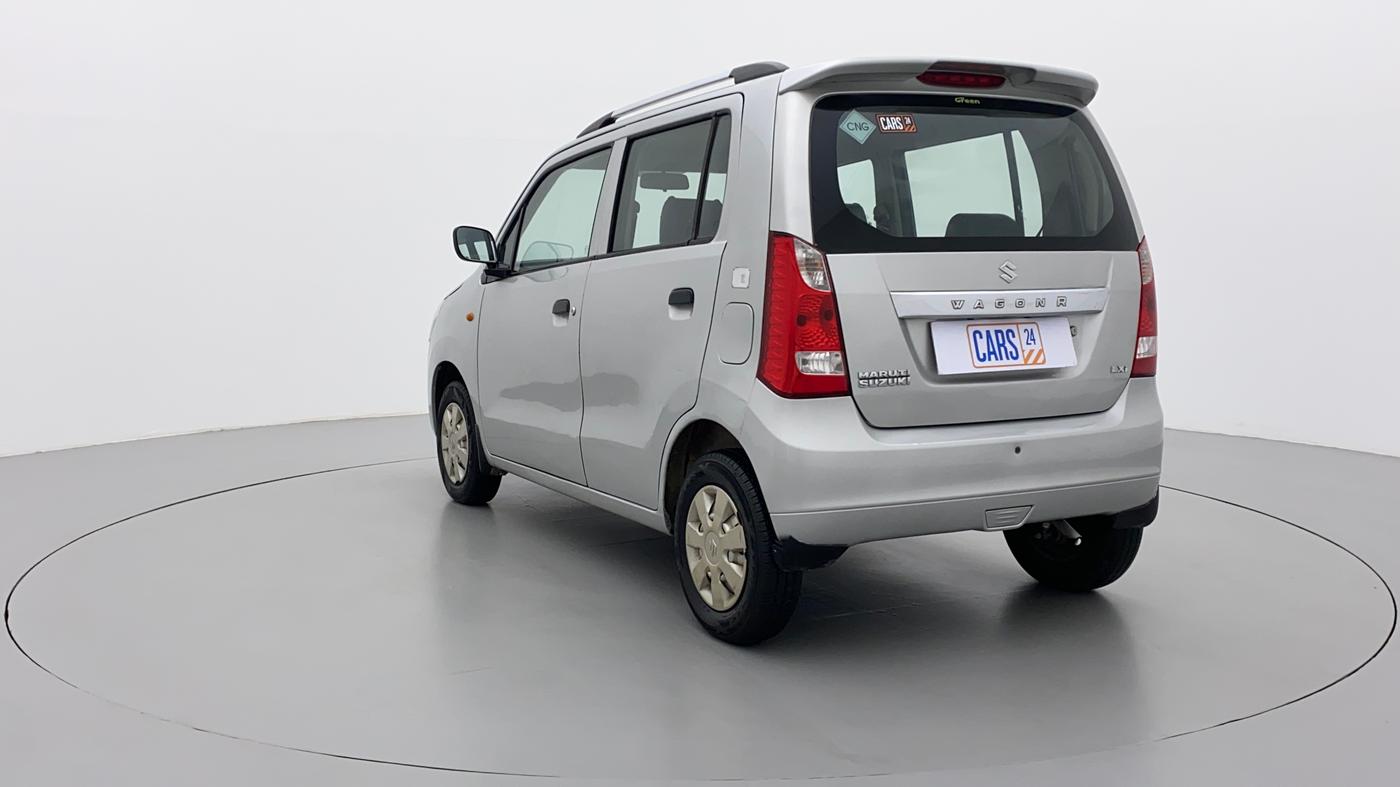 2013 Maruti Wagon R 1.0 LXI CNG, CNG, Manual, 1,15,002 km, Left Back Diagonal