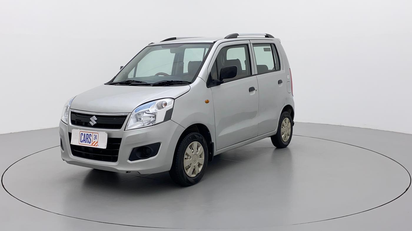2013 Maruti Wagon R 1.0 LXI CNG, CNG, Manual, 1,15,002 km, Left Front Diagonal